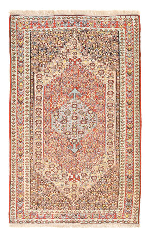 Kelim-tæppe - orientalsk - 255 x 155 cm - lysrød