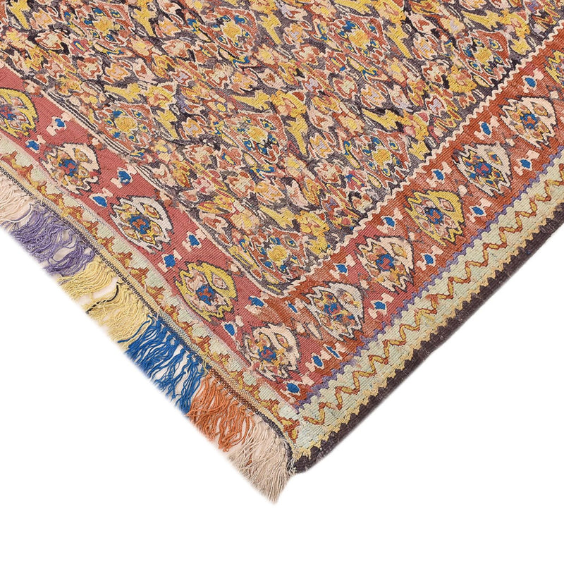 Kelim-tæppe - orientalsk - 200 x 140 cm - karamel