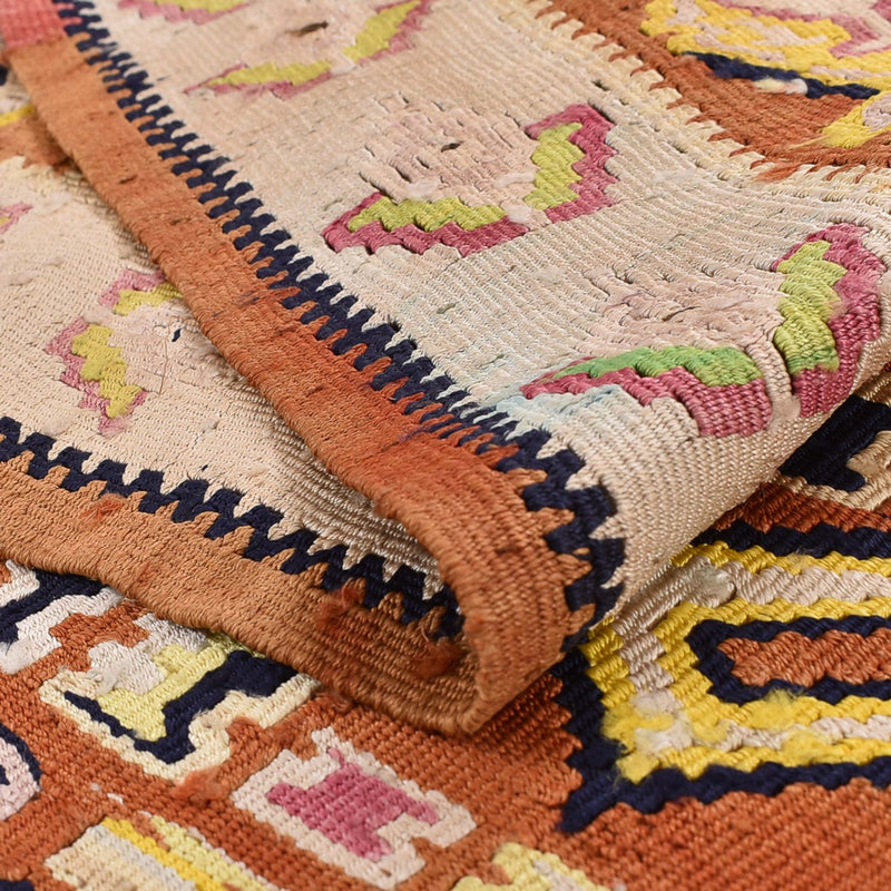 Kelim-tæppe - orientalsk - 260 x 160 cm - beige
