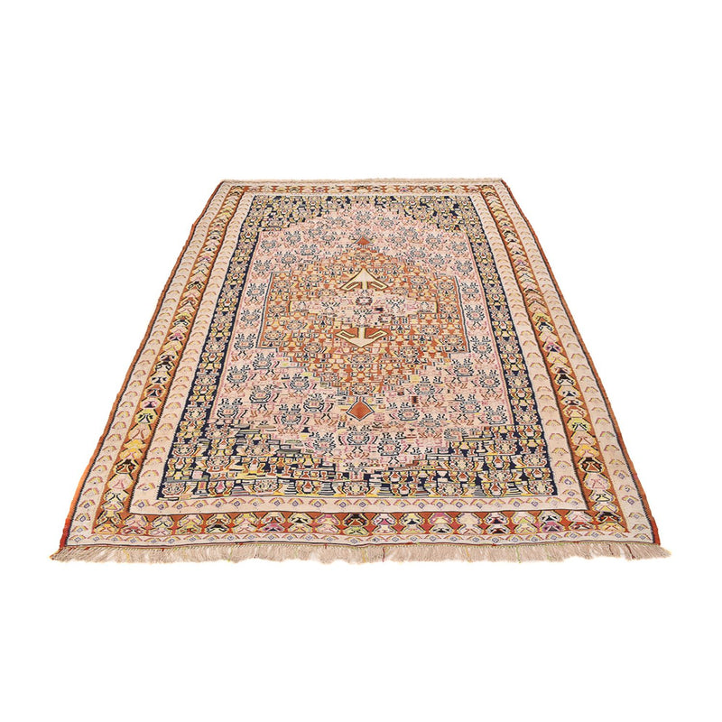 Kelim-tæppe - orientalsk - 260 x 160 cm - beige