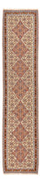 Løber Kelim-tæppe - orientalsk - 393 x 87 cm - beige