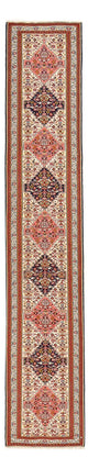 Kelim Seide Tæppe 437x81cm