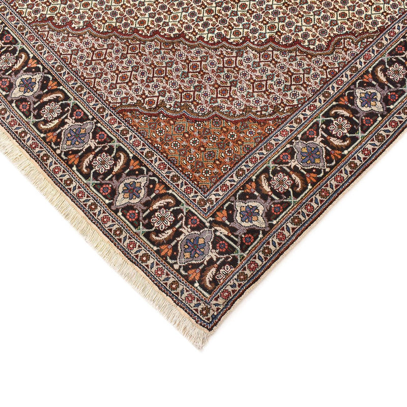 Persisk tæppe - Tabriz - Royal firkantet  - 210 x 200 cm - lys brun