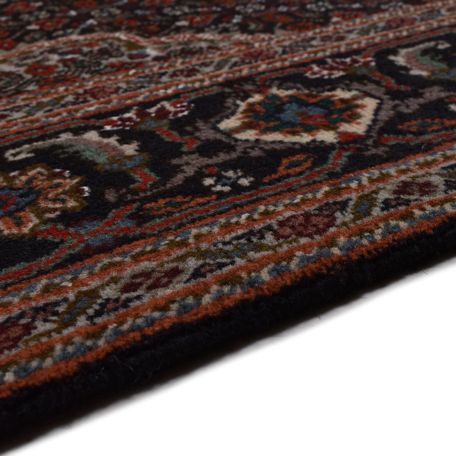 Persisk tæppe - Tabriz - Royal - 202 x 153 cm - mørkebrun