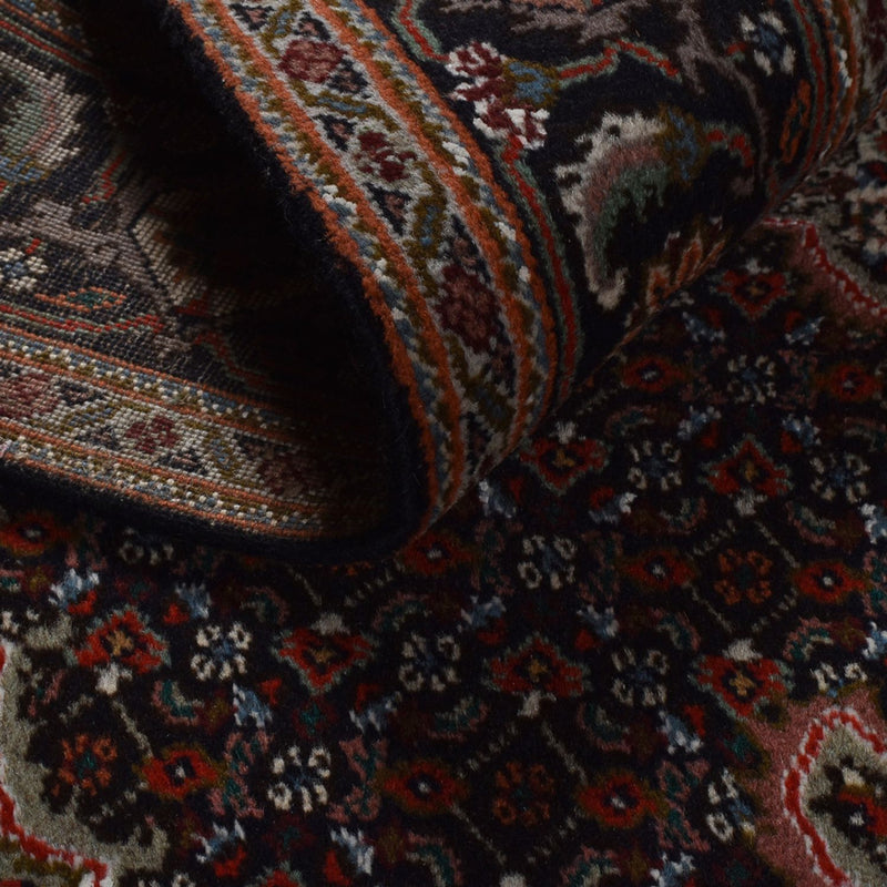 Persisk tæppe - Tabriz - Royal - 202 x 153 cm - mørkebrun