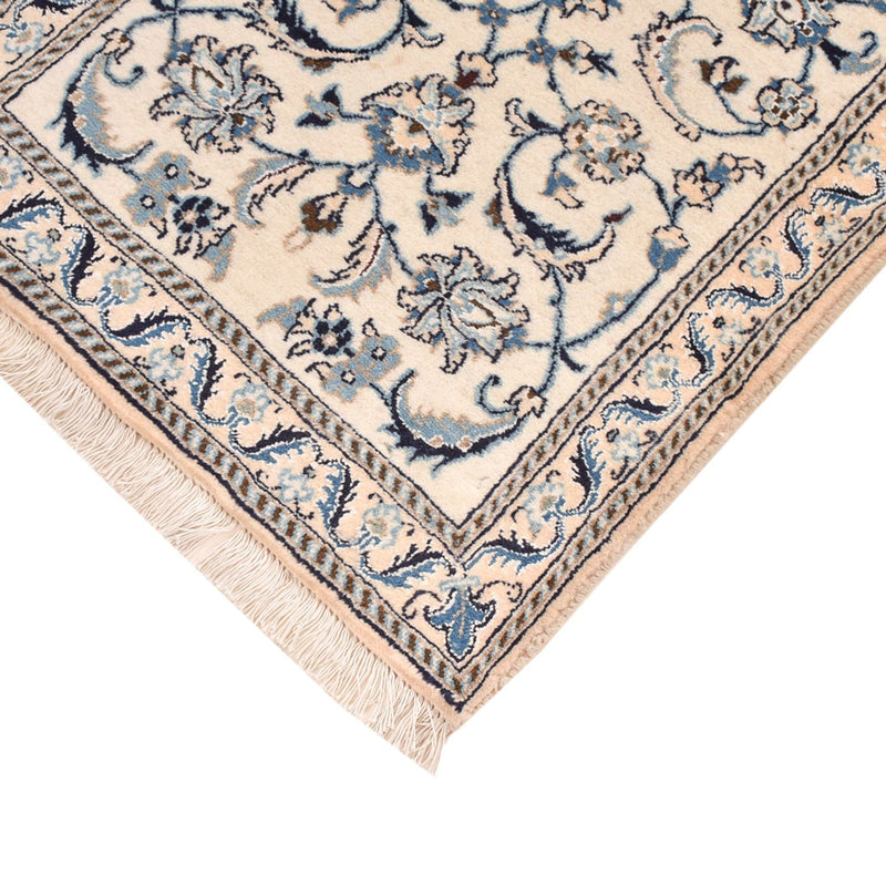 Løber Persisk tæppe - Nain - Royal - 187 x 57 cm - creme