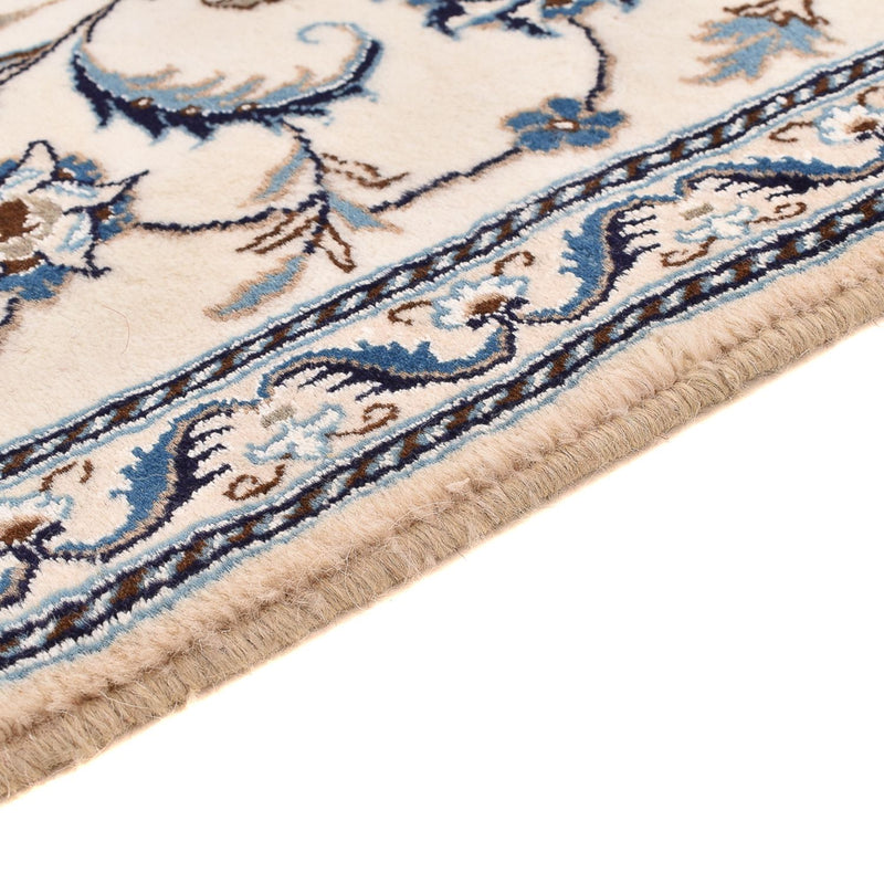 Løber Persisk tæppe - Nain - Royal - 194 x 61 cm - creme