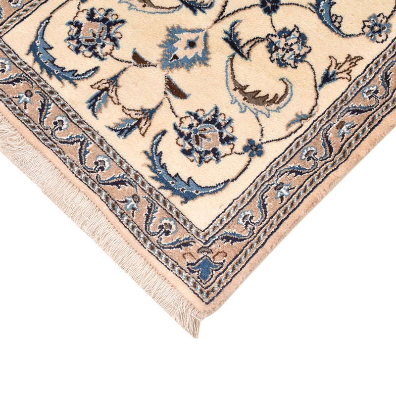 Løber Persisk tæppe - Nain - Royal - 197 x 60 cm - creme