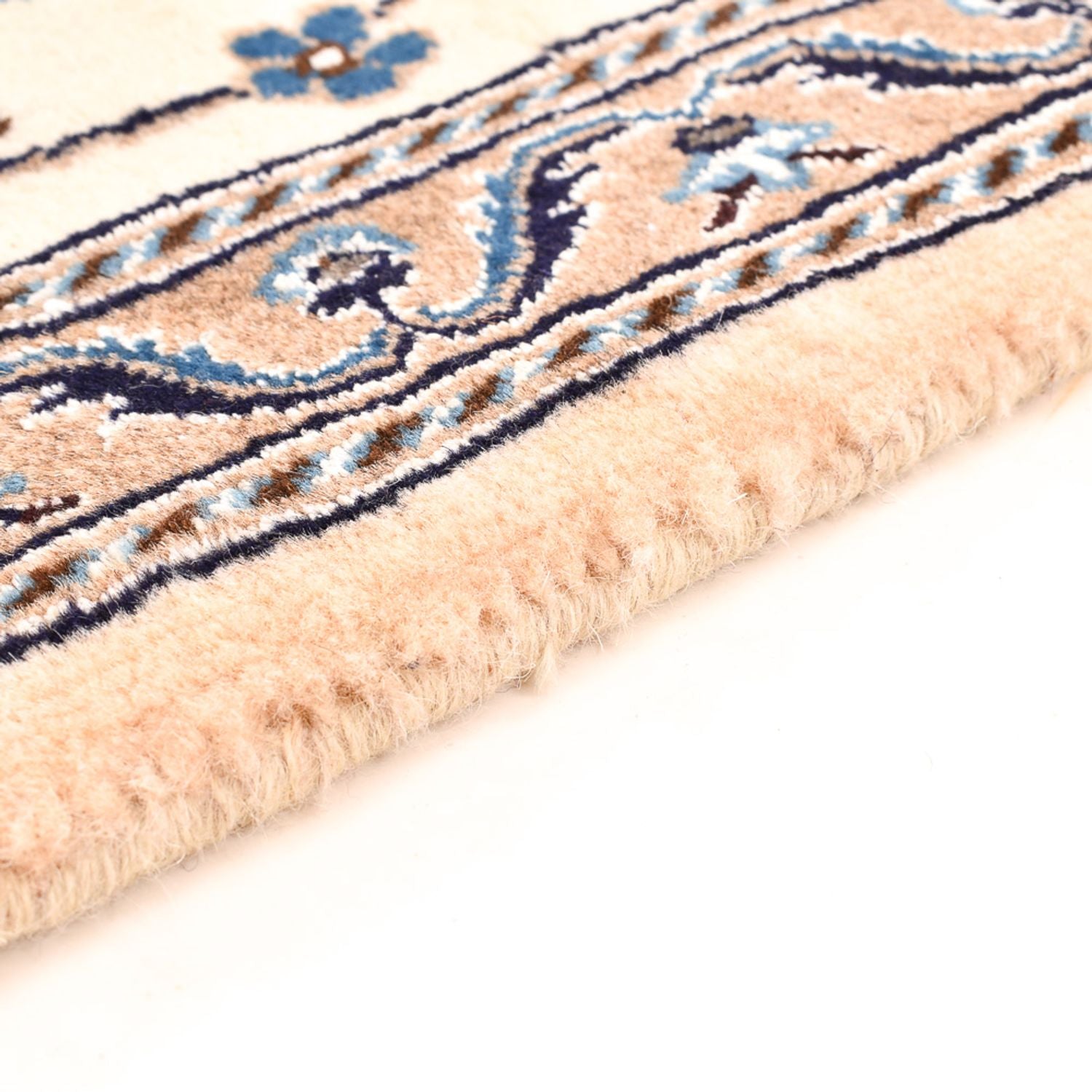Løber Persisk tæppe - Nain - Royal - 197 x 60 cm - creme