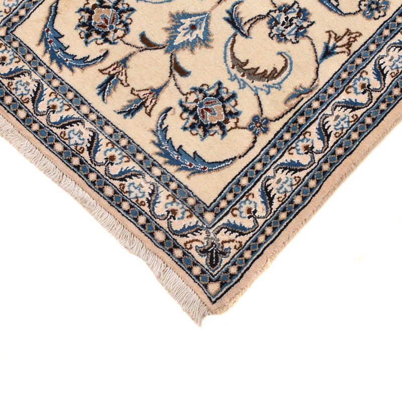 Løber Persisk tæppe - Nain - Royal - 195 x 60 cm - creme
