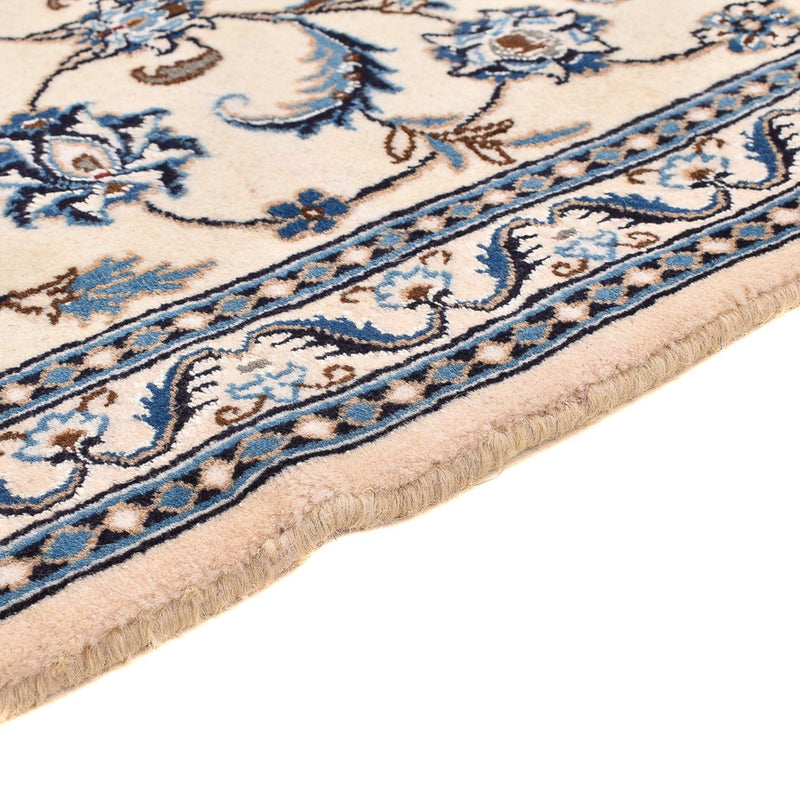 Løber Persisk tæppe - Nain - Royal - 195 x 60 cm - creme