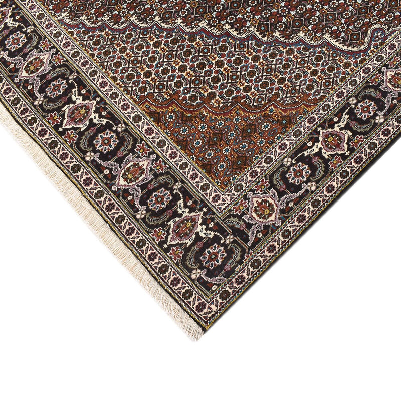 Persisk tæppe - Tabriz - Royal firkantet  - 200 x 200 cm - brun