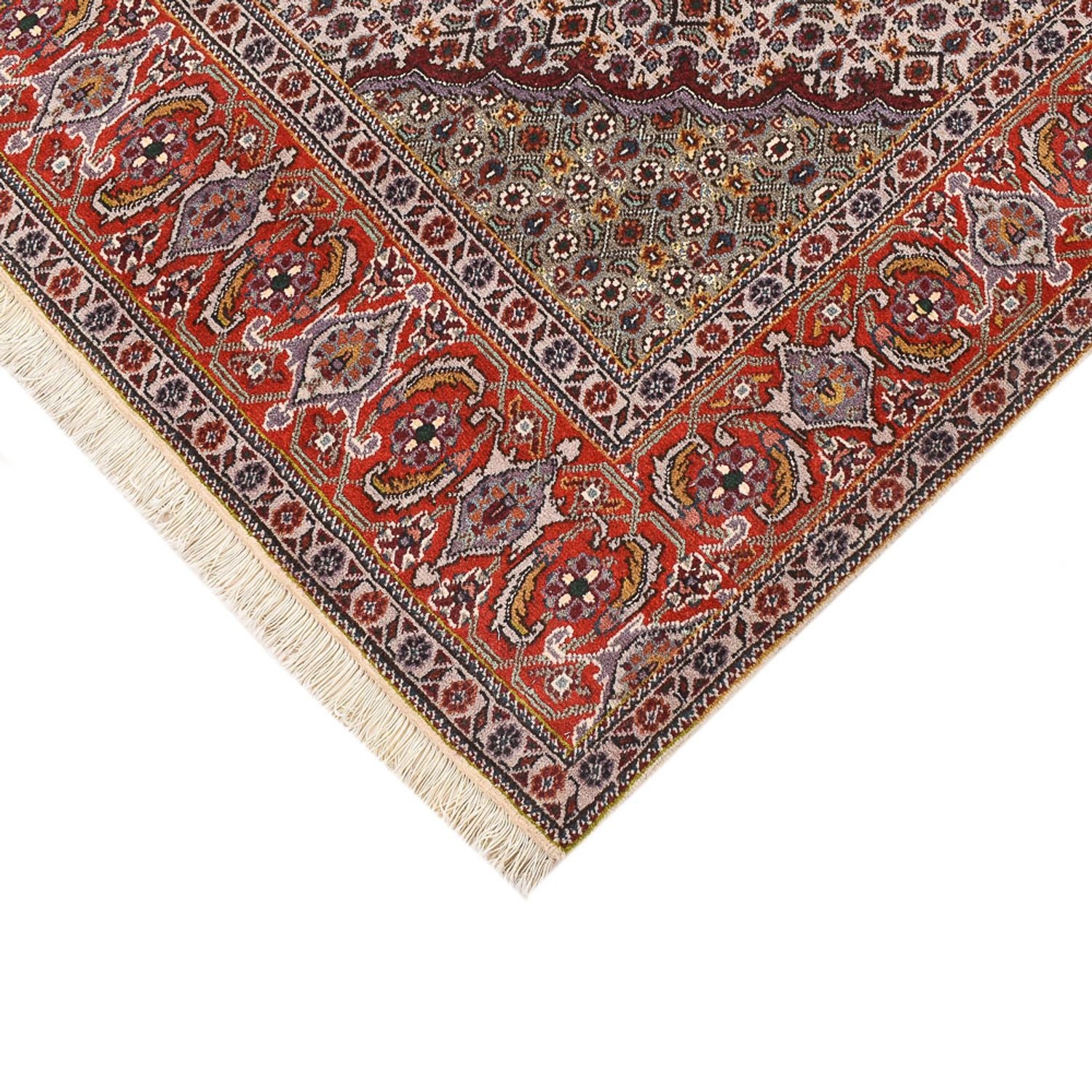 Persisk tæppe - Tabriz - Royal firkantet  - 205 x 193 cm - brun