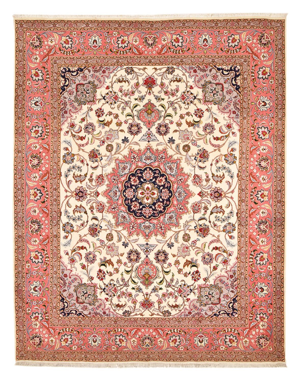 Persisk tæppe - Tabriz - Royal - 325 x 246 cm - creme