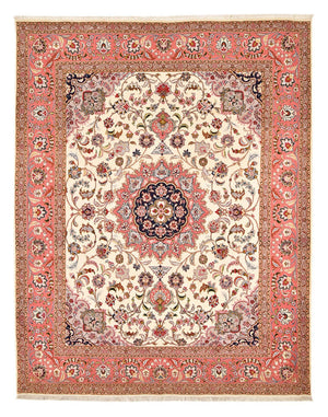 Persisk tæppe - Tabriz - Royal - 325 x 246 cm - creme