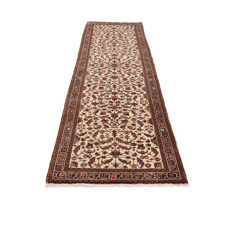 Løber Persisk tæppe - Nomadisk - 338 x 95 cm - beige