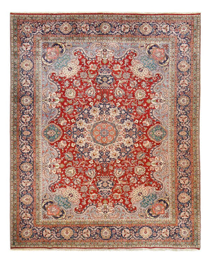 Persisk tæppe - Tabriz - Royal - 376 x 300 cm - rød