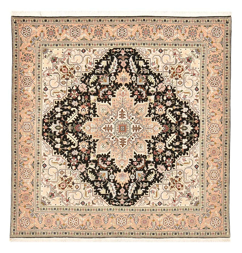 Persisk tæppe - Tabriz - Royal firkantet  - 203 x 198 cm - flerfarvet