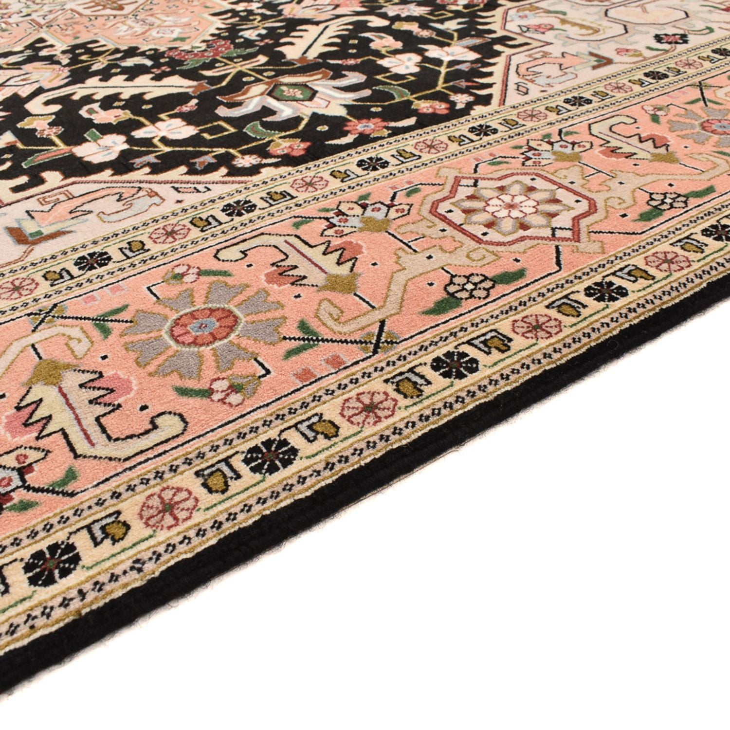 Persisk tæppe - Tabriz - Royal firkantet  - 203 x 198 cm - flerfarvet