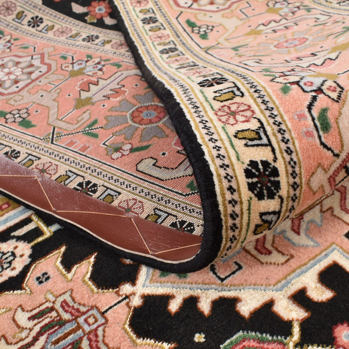 Persisk tæppe - Tabriz - Royal firkantet  - 203 x 198 cm - flerfarvet