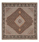Tabriz - 40 Raj Tæppe 207x200cm - Persisk tæppe