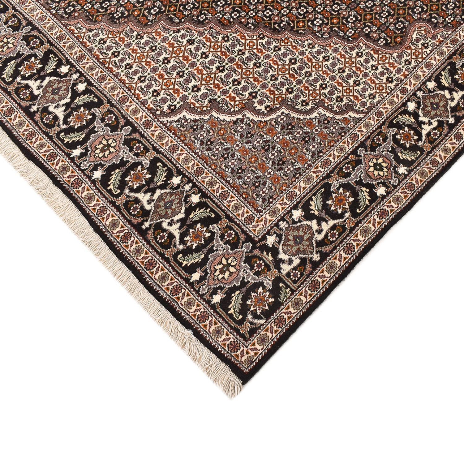 Persisk tæppe - Tabriz - Royal firkantet  - 207 x 200 cm - brun