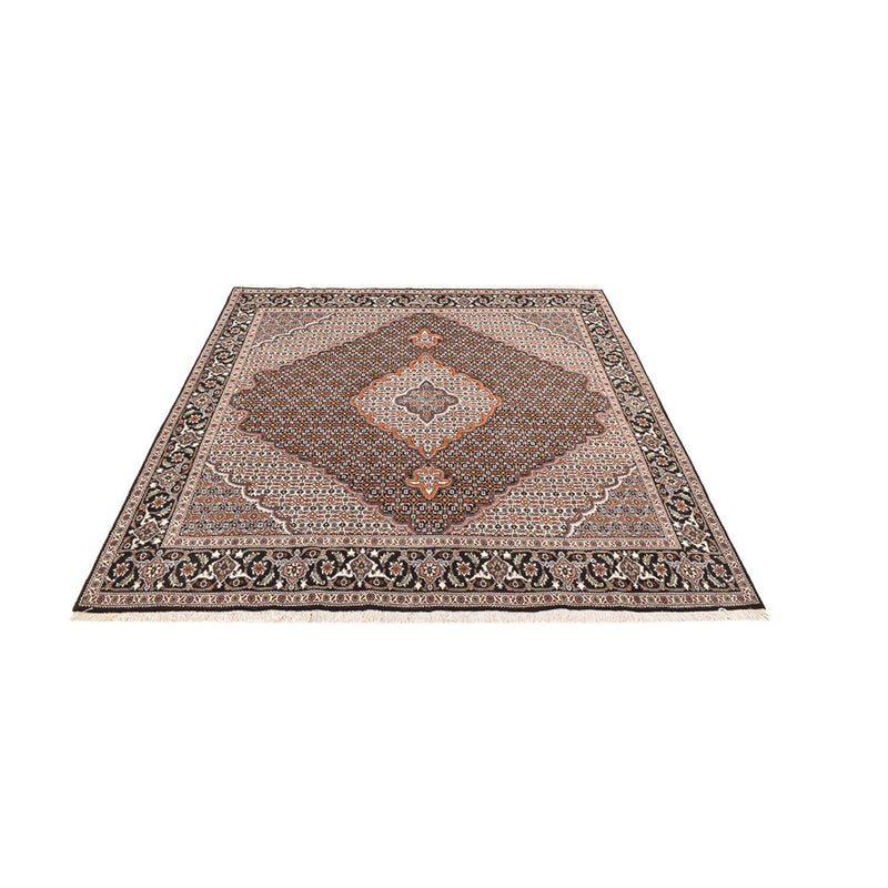 Persisk tæppe - Tabriz - Royal firkantet  - 207 x 200 cm - brun