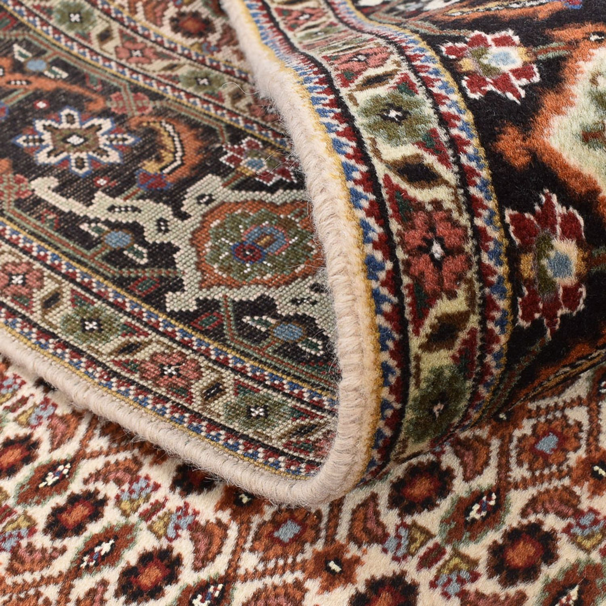 Persisk tæppe - Tabriz - Royal firkantet  - 209 x 198 cm - brun