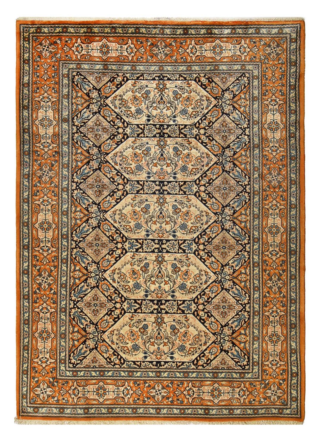 Persisk tæppe - Keshan - 292 x 210 cm - sand