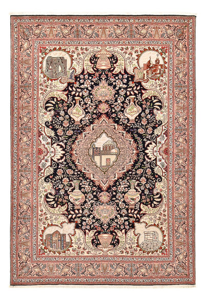 Tabriz - 50 Raj Tæppe 202x302cm - Persisk tæppe