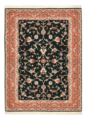 Persisk tæppe - Tabriz - Royal - 145 x 100 cm - mørkeblå
