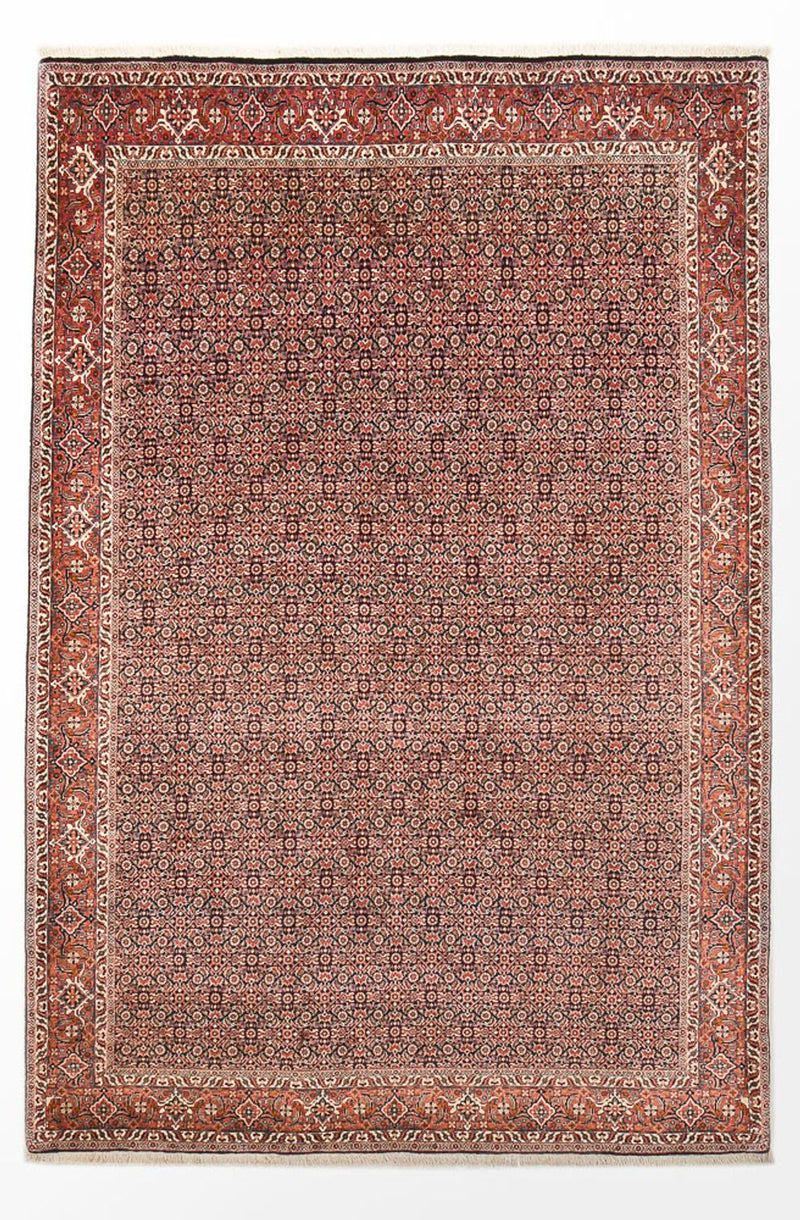 Persisk tæppe - Bijar - 305 x 203 cm - rust