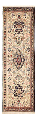 Løber Silketæppe - Ghom Silk - Premium - 222 x 69 cm - creme