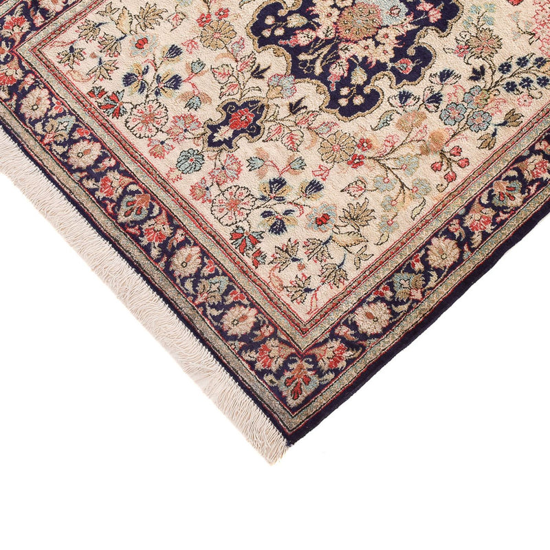 Løber Silketæppe - Ghom Silk - Premium - 222 x 69 cm - creme