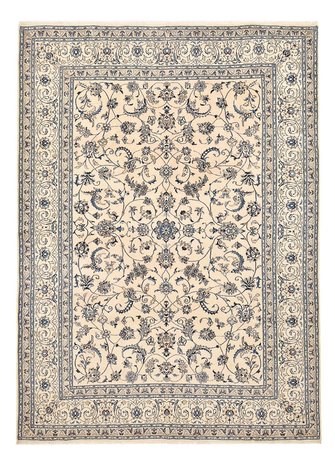 Persisk tæppe - Nain - Royal - 347 x 250 cm - sand