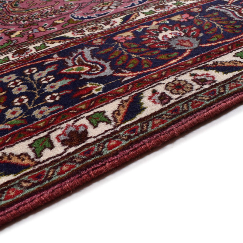 Persisk tæppe - Tabriz - Royal - 303 x 210 cm - lysrød