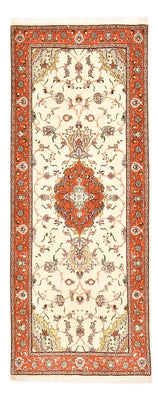Løber Persisk tæppe - Tabriz - Royal - 206 x 80 cm - flerfarvet