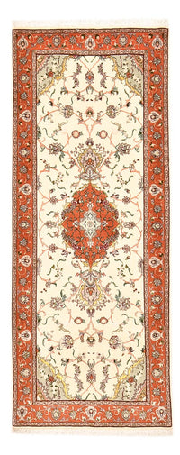 Løber Persisk tæppe - Tabriz - Royal - 206 x 80 cm - flerfarvet