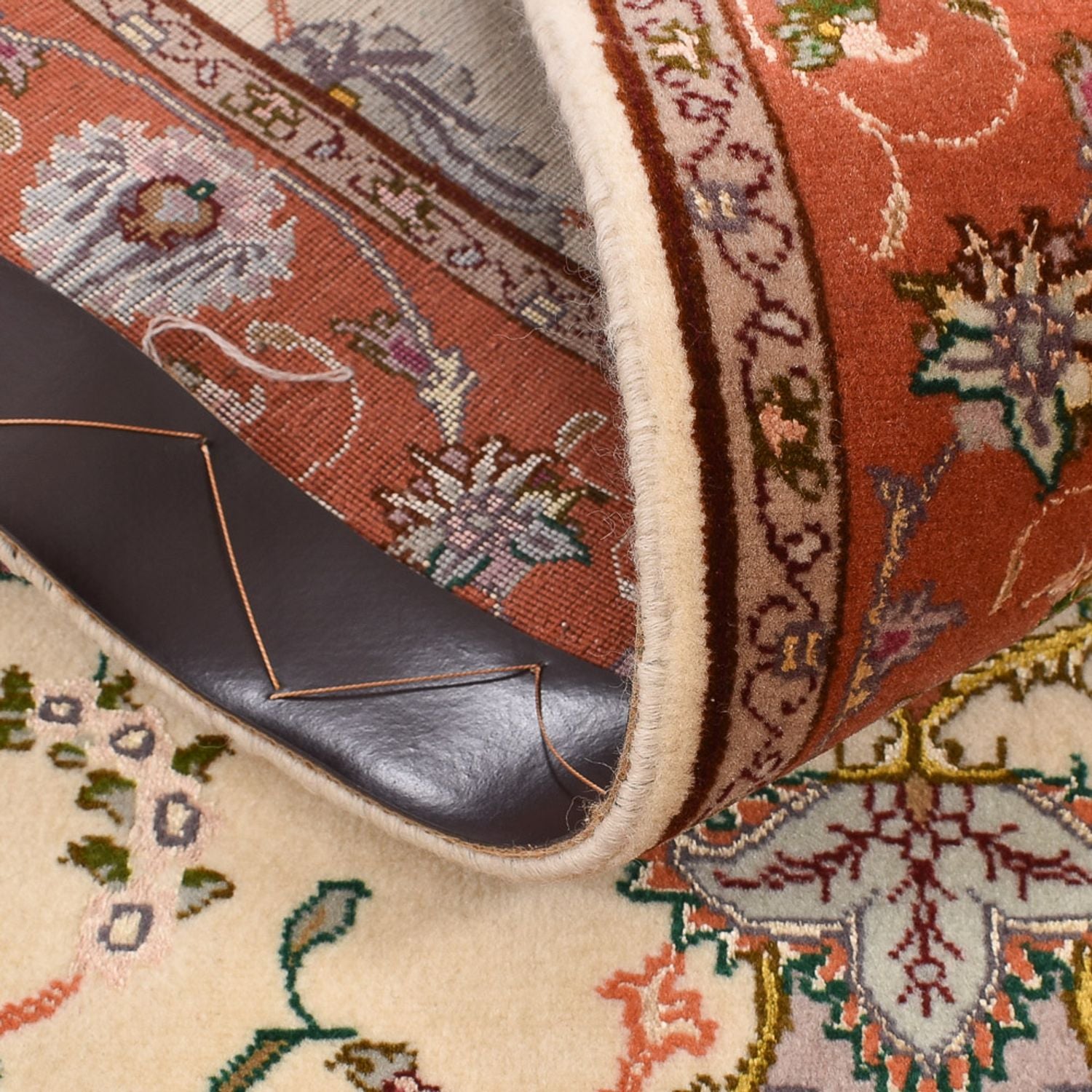 Løber Persisk tæppe - Tabriz - Royal - 206 x 80 cm - flerfarvet
