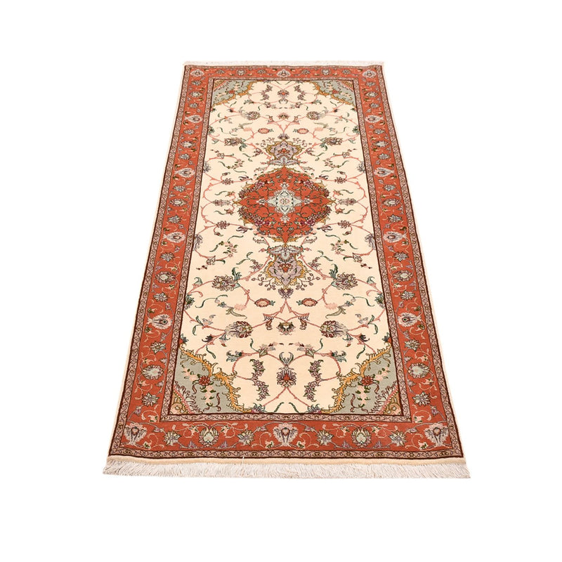 Løber Persisk tæppe - Tabriz - Royal - 206 x 80 cm - flerfarvet