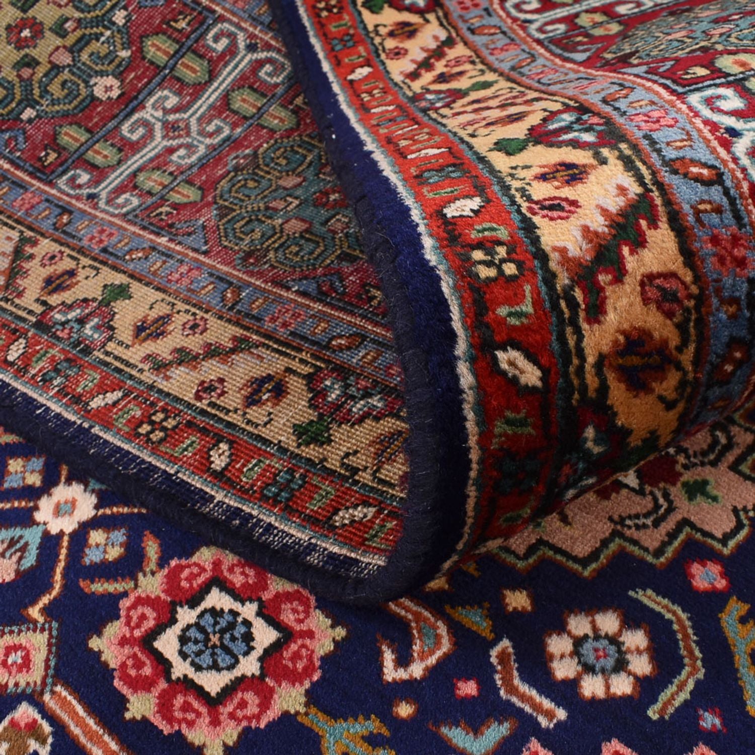 Persisk tæppe - Tabriz - Royal - 350 x 247 cm - rust