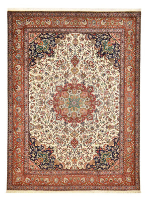 Persisk tæppe - Tabriz - Royal - 356 x 258 cm - creme