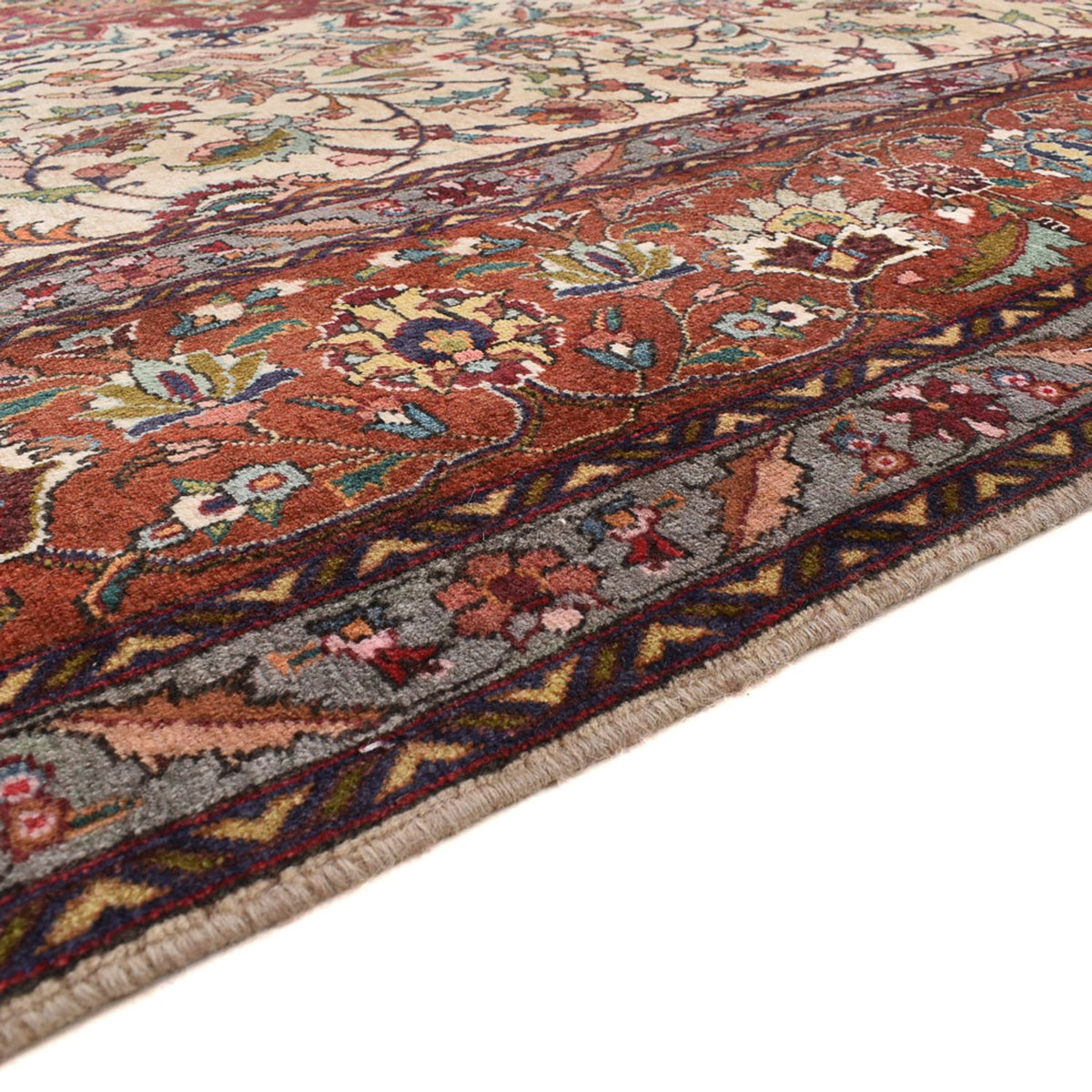 Tabriz - 40 Raj Tæppe 258x356cm - Persisk tæppe