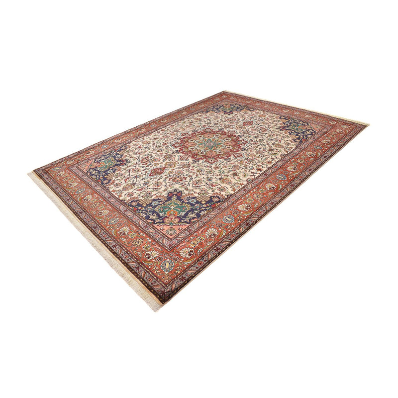 Persisk tæppe - Tabriz - Royal - 356 x 258 cm - creme