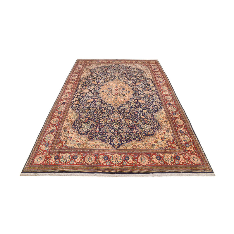 Persisk tæppe - Tabriz - Royal - 381 x 250 cm - mørkeblå