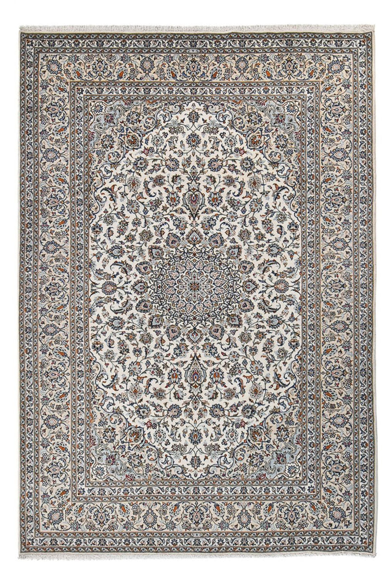 Persisk tæppe - Keshan - Royal - 362 x 246 cm - grå