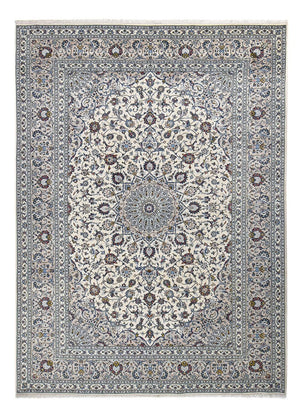 Persisk tæppe - Keshan - Royal - 348 x 250 cm - grå