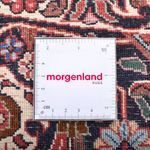 Persisk tæppe - Bijar rundt  - 255 x 255 cm - lysrød