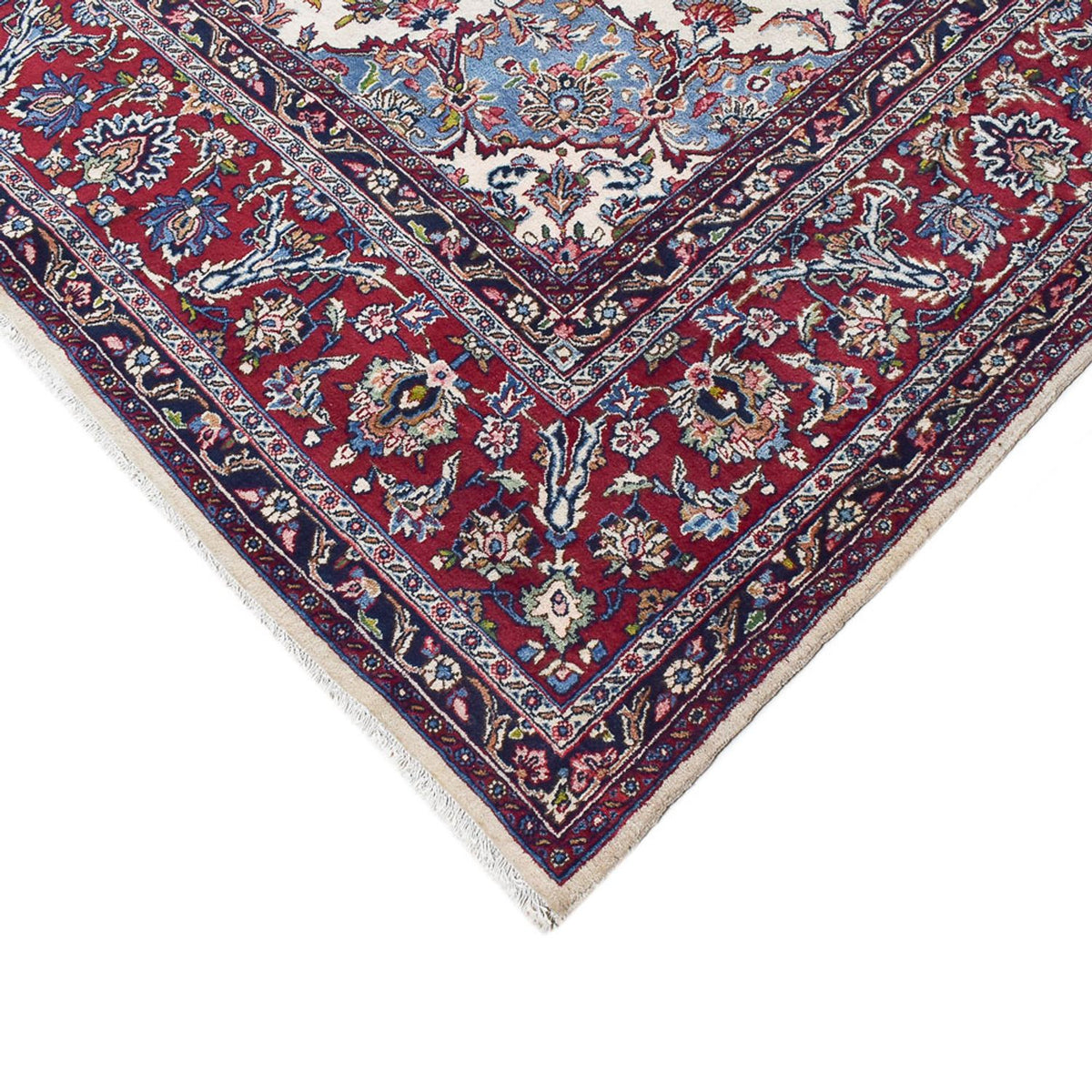 Persisk tæppe - Classic - Royal - 391 x 292 cm - lysegrå