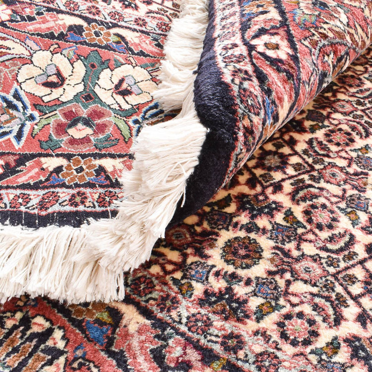 Persisk tæppe - Bijar rundt  - 250 x 250 cm - rust